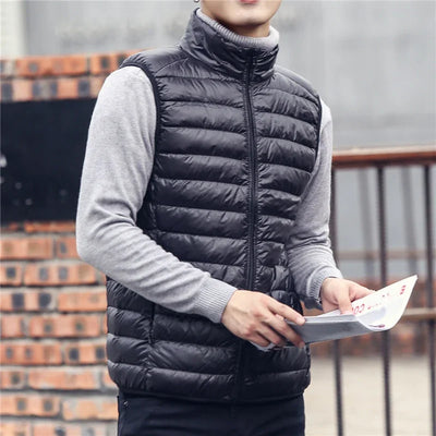 Leon | Ultraleichte Daunenweste für Herren Winter