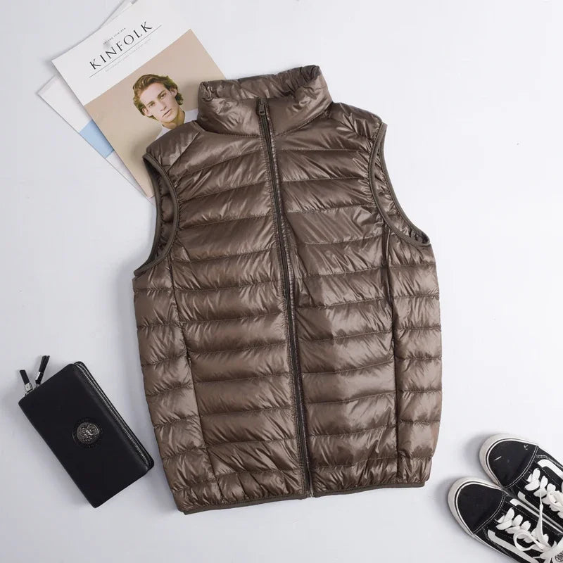 Leon | Ultraleichte Daunenweste für Herren Winter