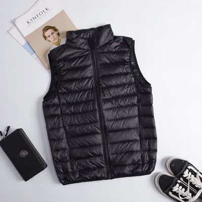 Leon | Ultraleichte Daunenweste für Herren Winter