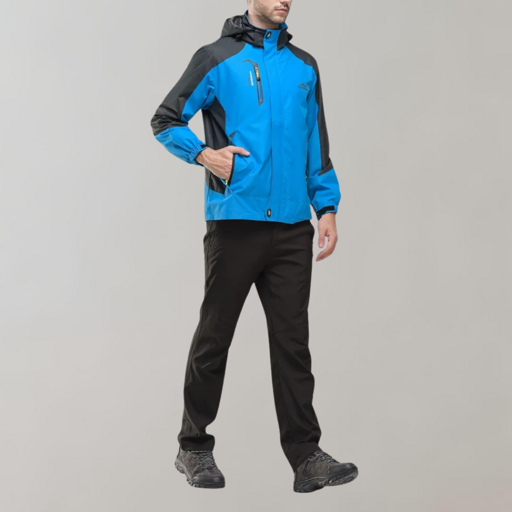 Leon | Wasserdichte Windjacke für Herren Winter