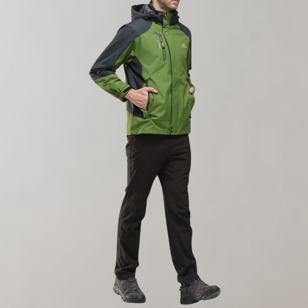 Leon | Wasserdichte Windjacke für Herren Winter