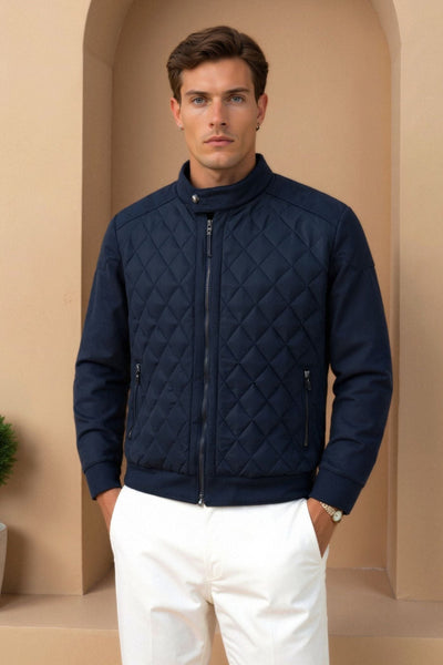Leonardo | Elegante Steppjacke für Herren Übergangszeit 0