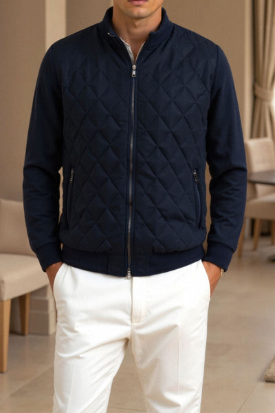 Leonardo | Elegante Steppjacke für Herren Übergangszeit 2