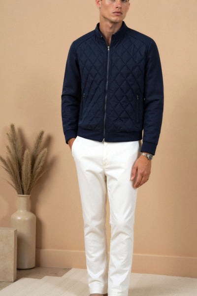 Leonardo | Elegante Steppjacke für Herren Übergangszeit 4