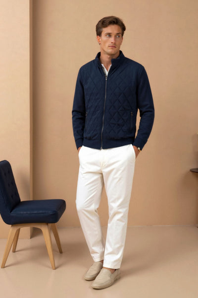 Leonardo | Elegante Steppjacke für Herren Übergangszeit 5