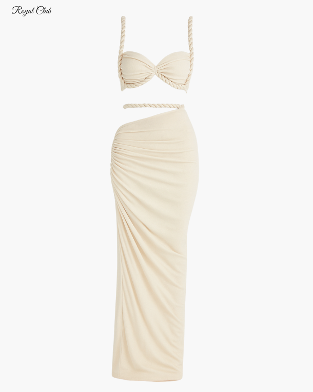 Zwei Teiler Kleid