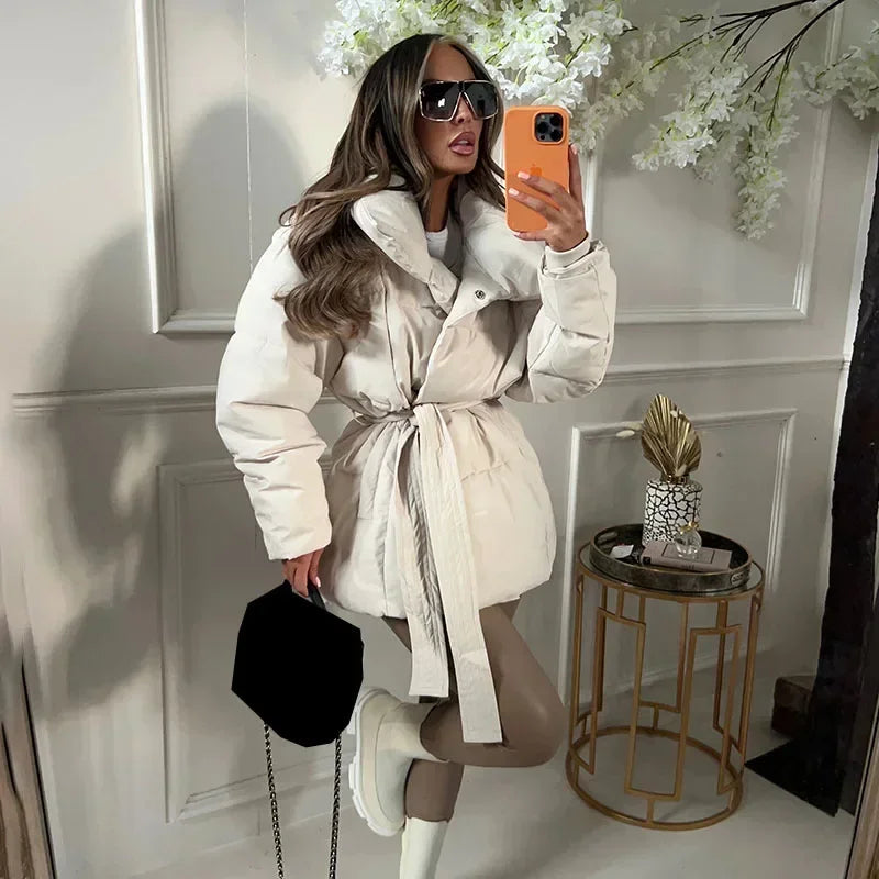 Lily | Elegante Daunenjacke für Damen Winter