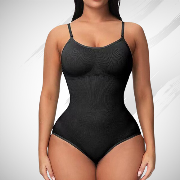 Linda | Eleganter Bodyshaper für Damen Schwarz