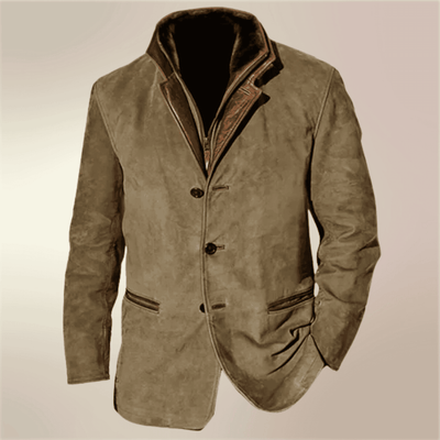 Lucas | Elegante Herrenjacke aus Wildleder für Herbst