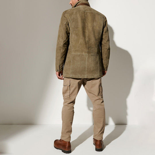 Lucas | Elegante Herrenjacke aus Wildleder für Herbst