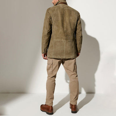Lucas | Elegante Herrenjacke aus Wildleder für Herbst