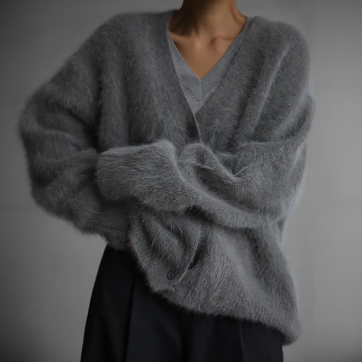 Luna | Luxuriöse Strickjacke für Damen ganzjährig aus Kaschmir