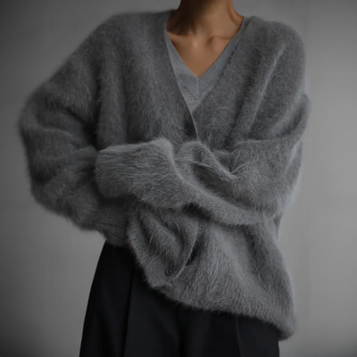 Luna | Luxuriöse Strickjacke für Damen ganzjährig aus Kaschmir