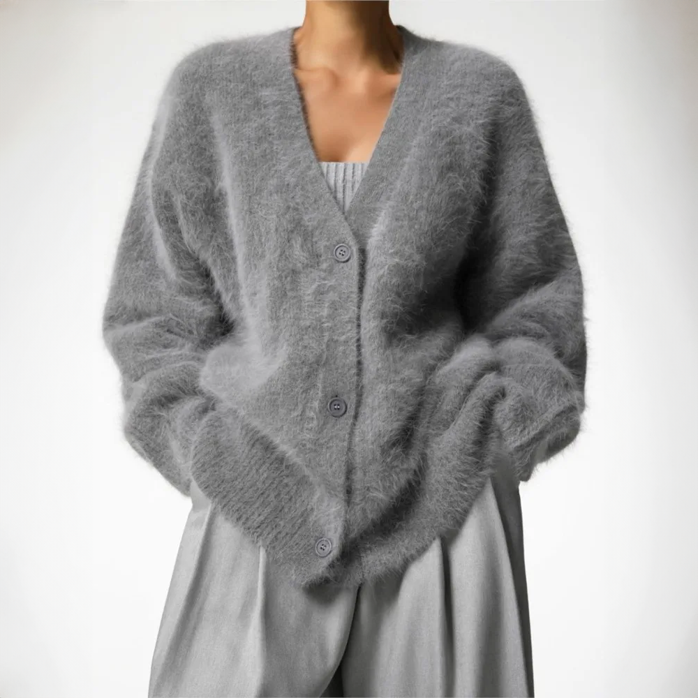 Luna | Luxuriöse Strickjacke für Damen ganzjährig aus Kaschmir