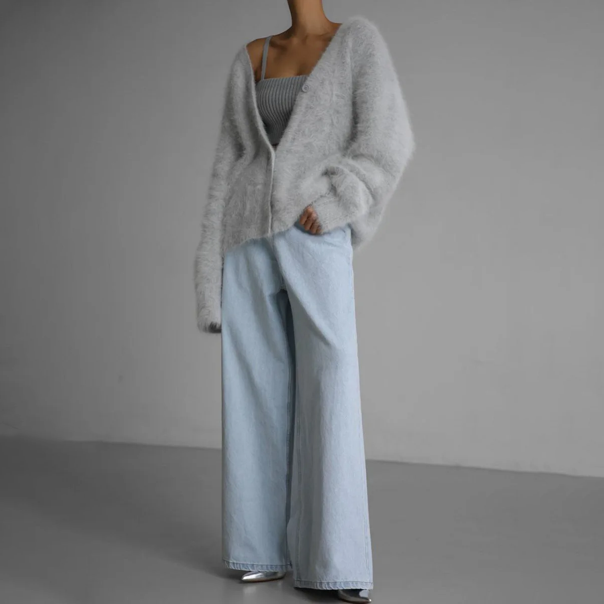 Luna | Luxuriöse Strickjacke für Damen ganzjährig aus Kaschmir