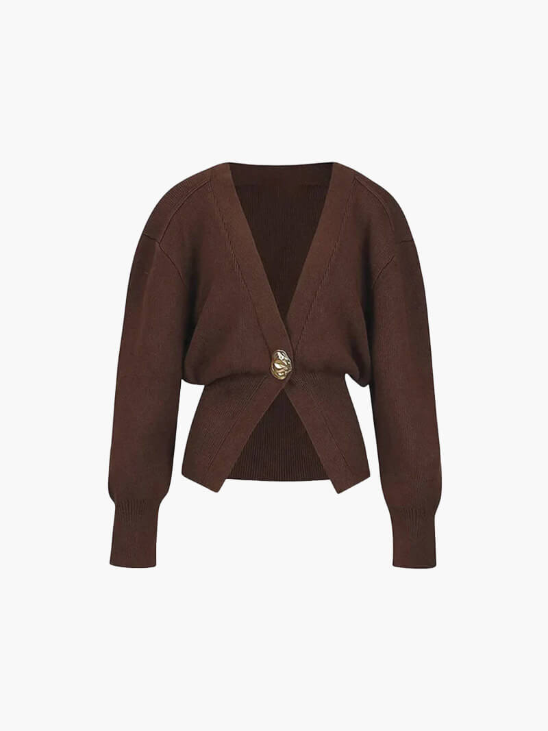 Lyra | Eleganter Strick Cardigan für Damen langarm