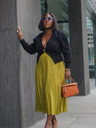 Lyra | Eleganter Strick Cardigan für Damen langarm