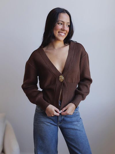 Lyra | Eleganter Strick Cardigan für Damen langarm