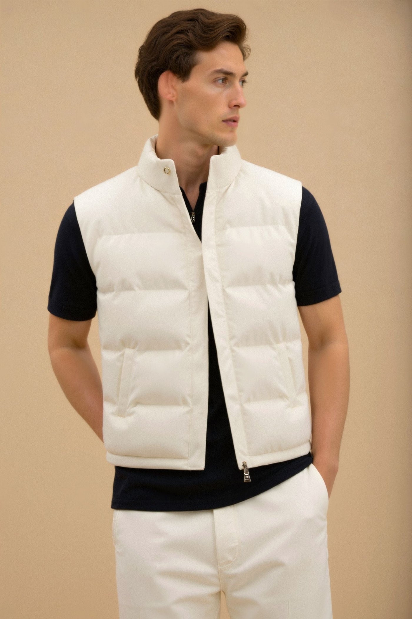 Marco | Elegante Steppweste für Herren Übergangszeit 7