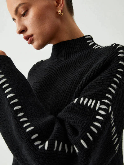 Marie | Eleganter Baumwollpullover für Damen weich