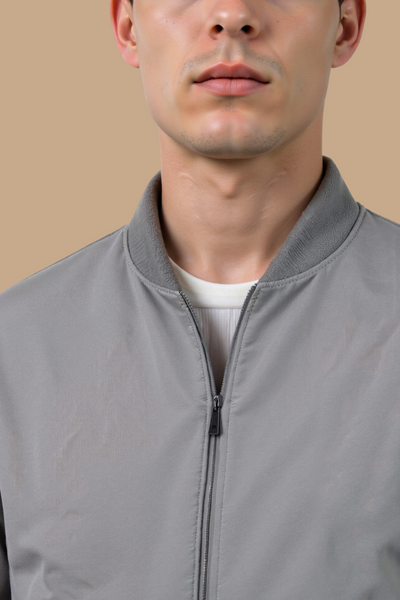 Matteo | Elegante Herrenjacke für jeden Anlass grau 4