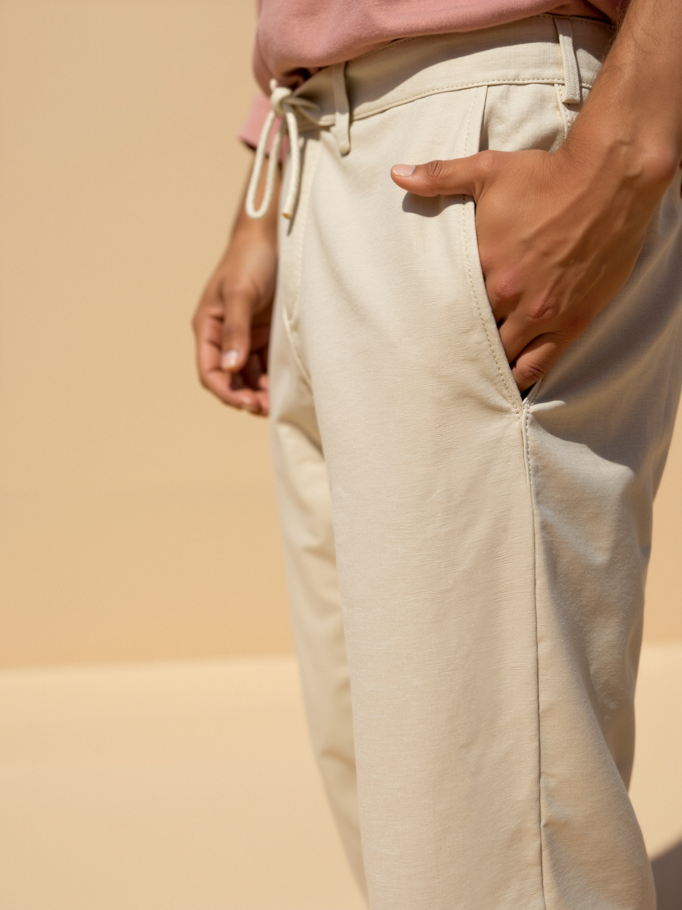 Matteo | Elegante Leinenhose Herren für Sommer leicht