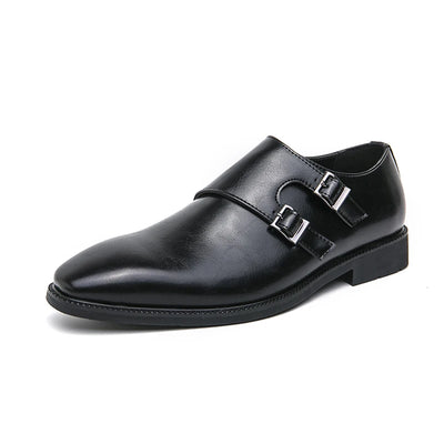Matteo | Elegante Monk-Schuhe für Herren Business Leder