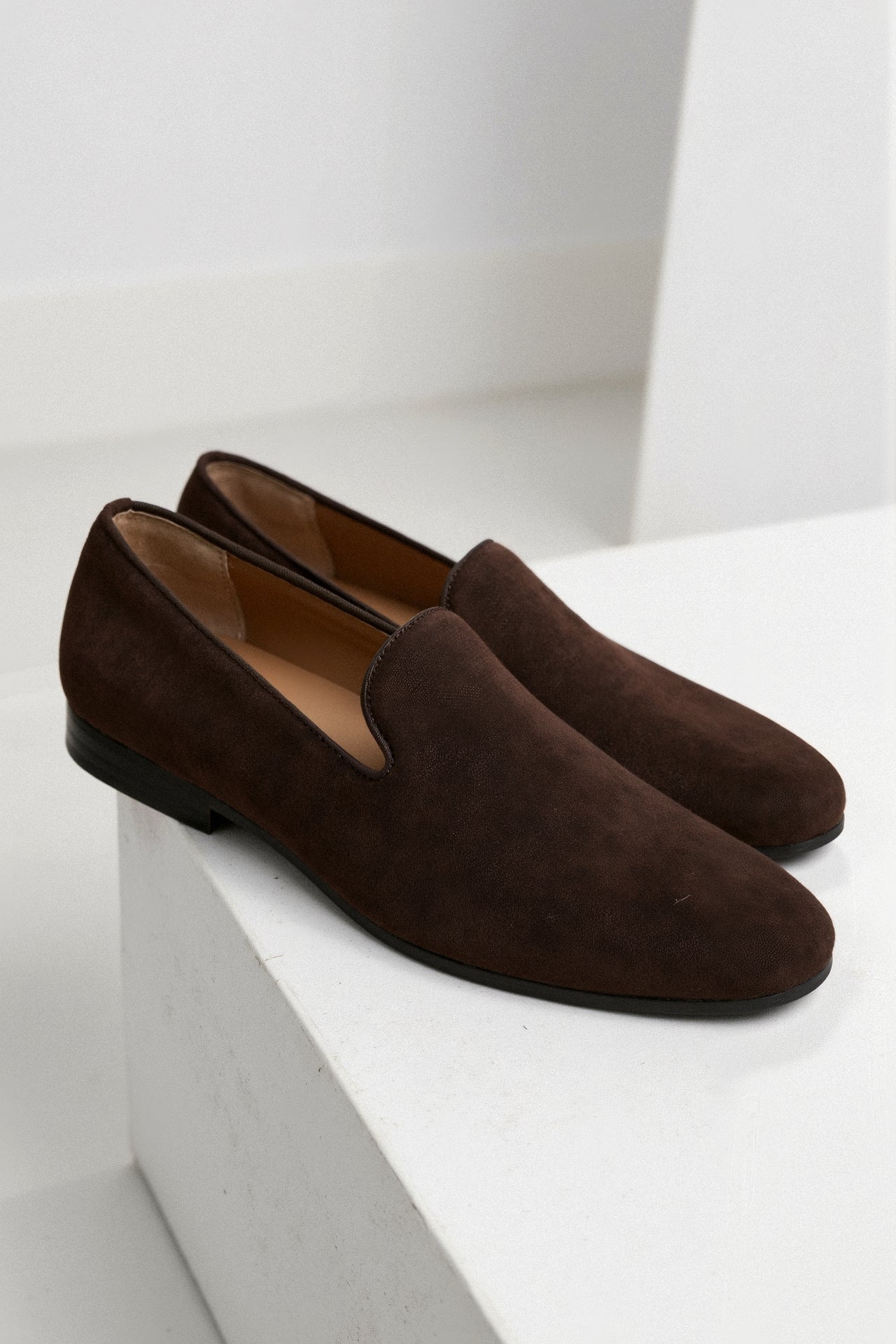 Matteo | Elegante Wildleder Slipper für Herren ganzjährig
