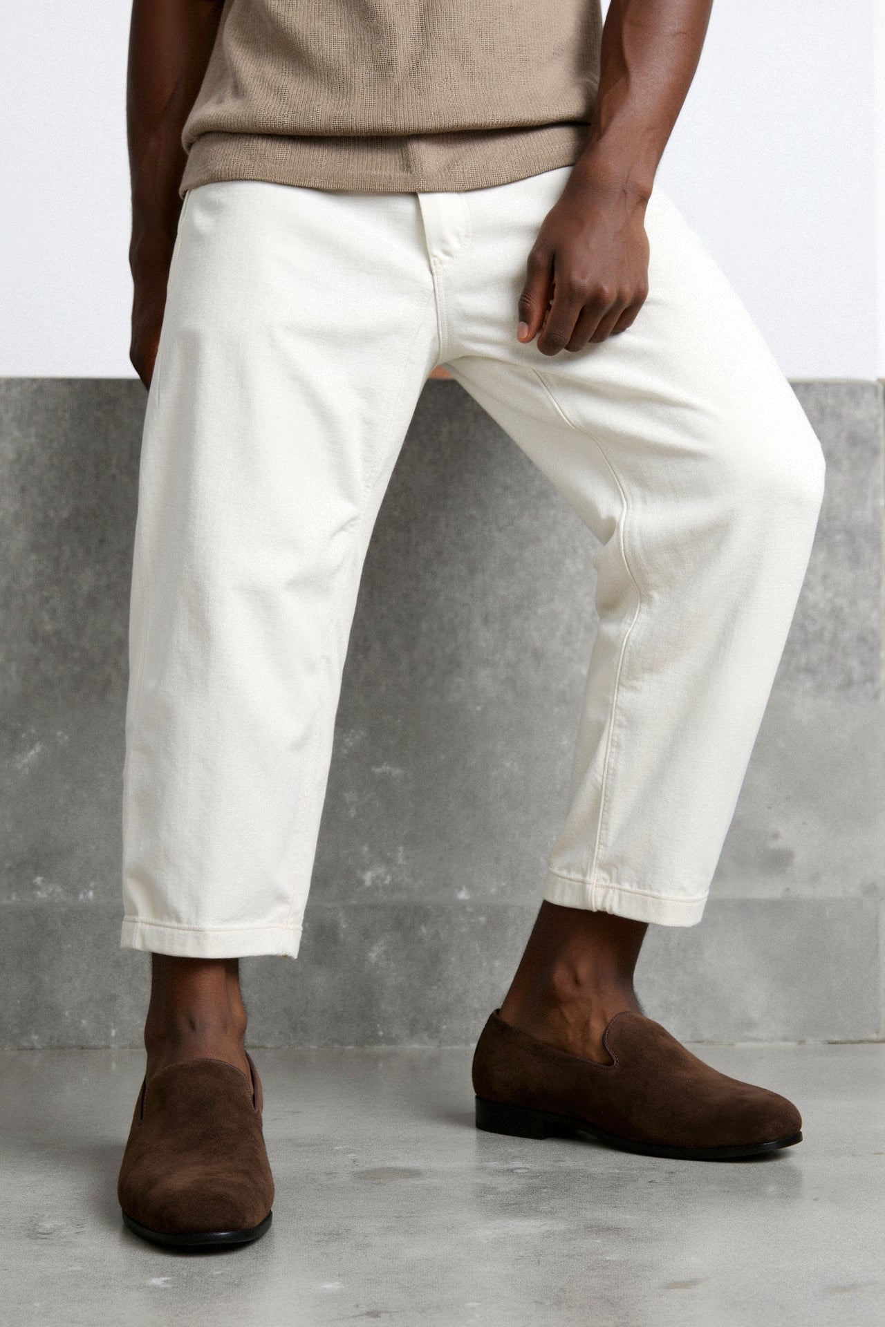 Matteo | Elegante Wildleder Slipper für Herren ganzjährig