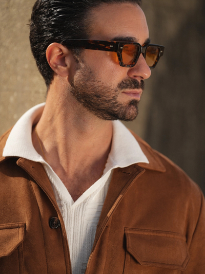 Matteo | Elegante Wildlederjacke für Herren klassisch