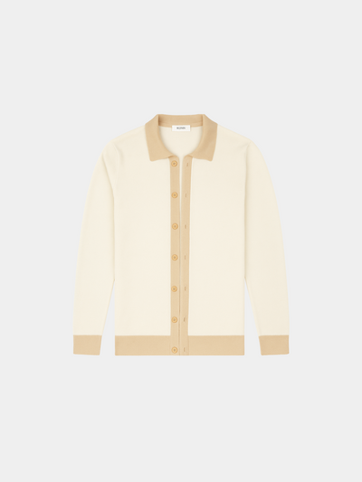 Matteo | Eleganter Cardigan für Herren aus Baumwolle leicht