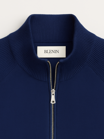Matteo | Eleganter Herren Cardigan aus Merinowolle langarm