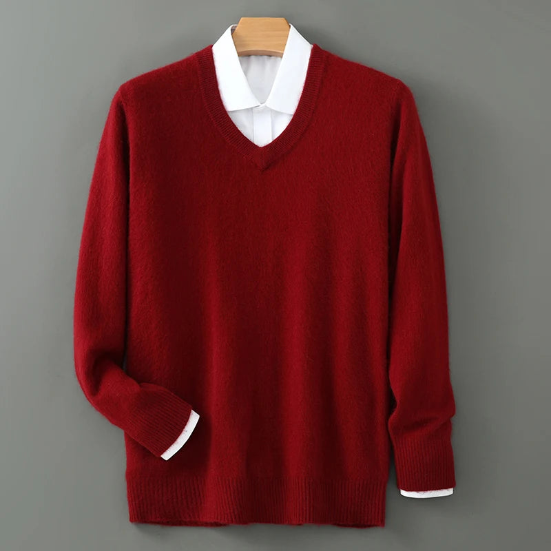 Matteo | Eleganter Kaschmir Pullover für Herren Winter