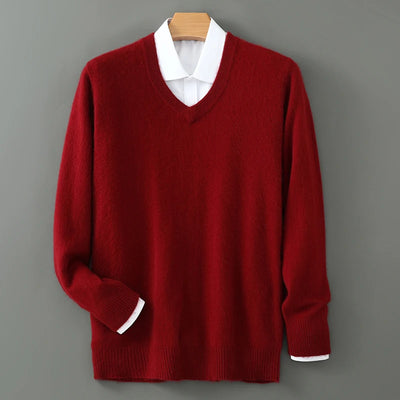 Matteo | Eleganter Kaschmir Pullover für Herren Winter