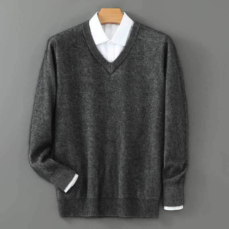 Matteo | Eleganter Kaschmir Pullover für Herren Winter