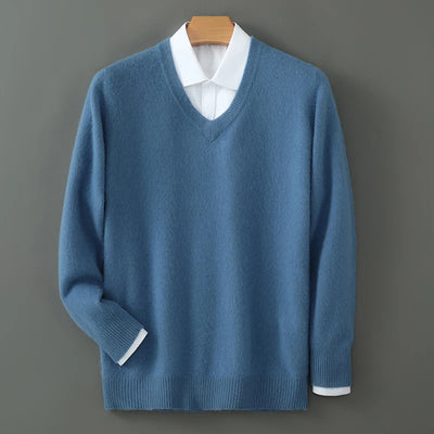 Matteo | Eleganter Kaschmir Pullover für Herren Winter