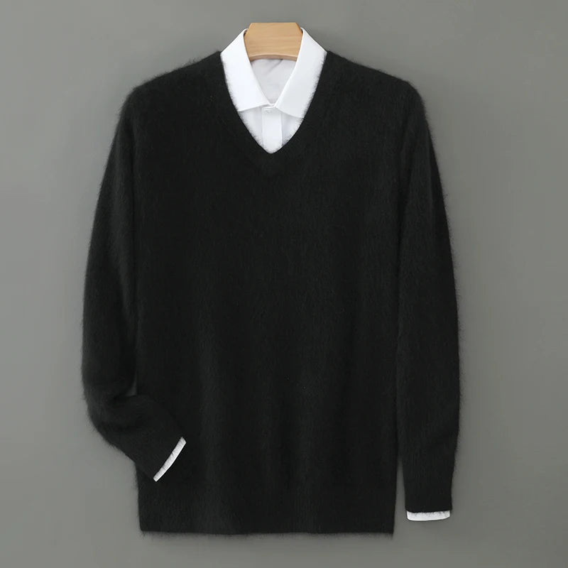 Matteo | Eleganter Kaschmir Pullover für Herren Winter