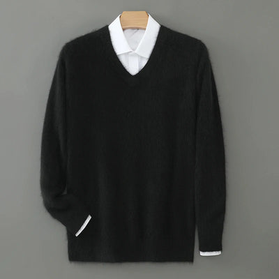 Matteo | Eleganter Kaschmir Pullover für Herren Winter