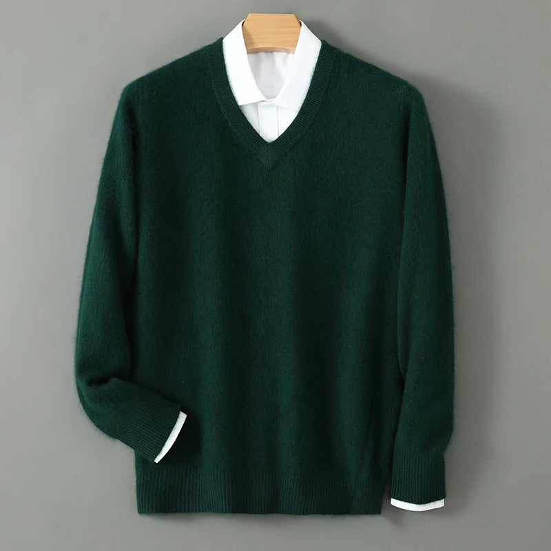 Matteo | Eleganter Kaschmir Pullover für Herren Winter