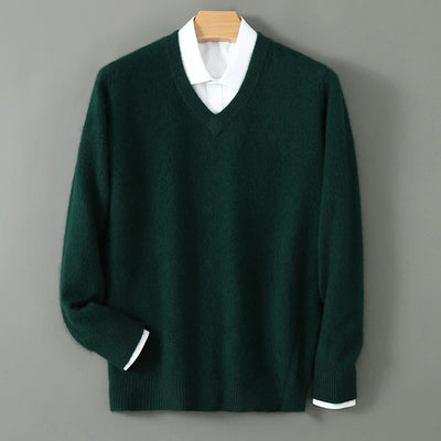 Matteo | Eleganter Kaschmir Pullover für Herren Winter