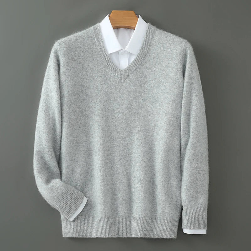 Matteo | Eleganter Kaschmir Pullover für Herren Winter