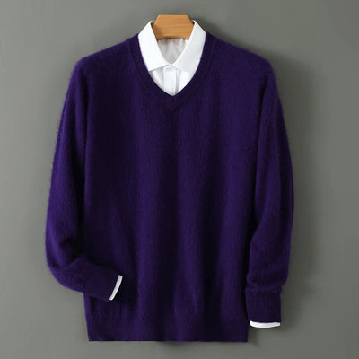 Matteo | Eleganter Kaschmir Pullover für Herren Winter