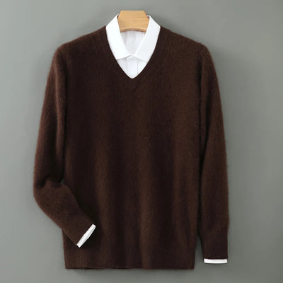 Matteo | Eleganter Kaschmir Pullover für Herren Winter