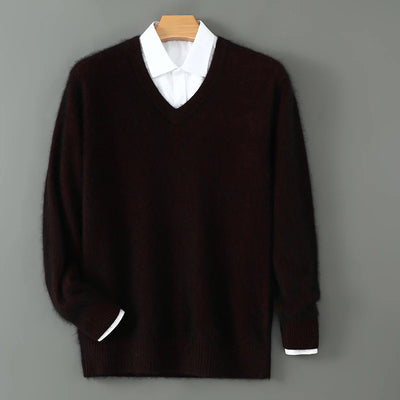 Matteo | Eleganter Kaschmir Pullover für Herren Winter