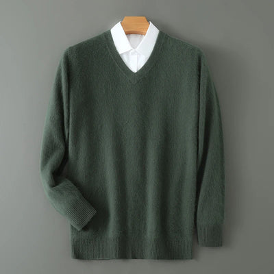 Matteo | Eleganter Kaschmir Pullover für Herren Winter