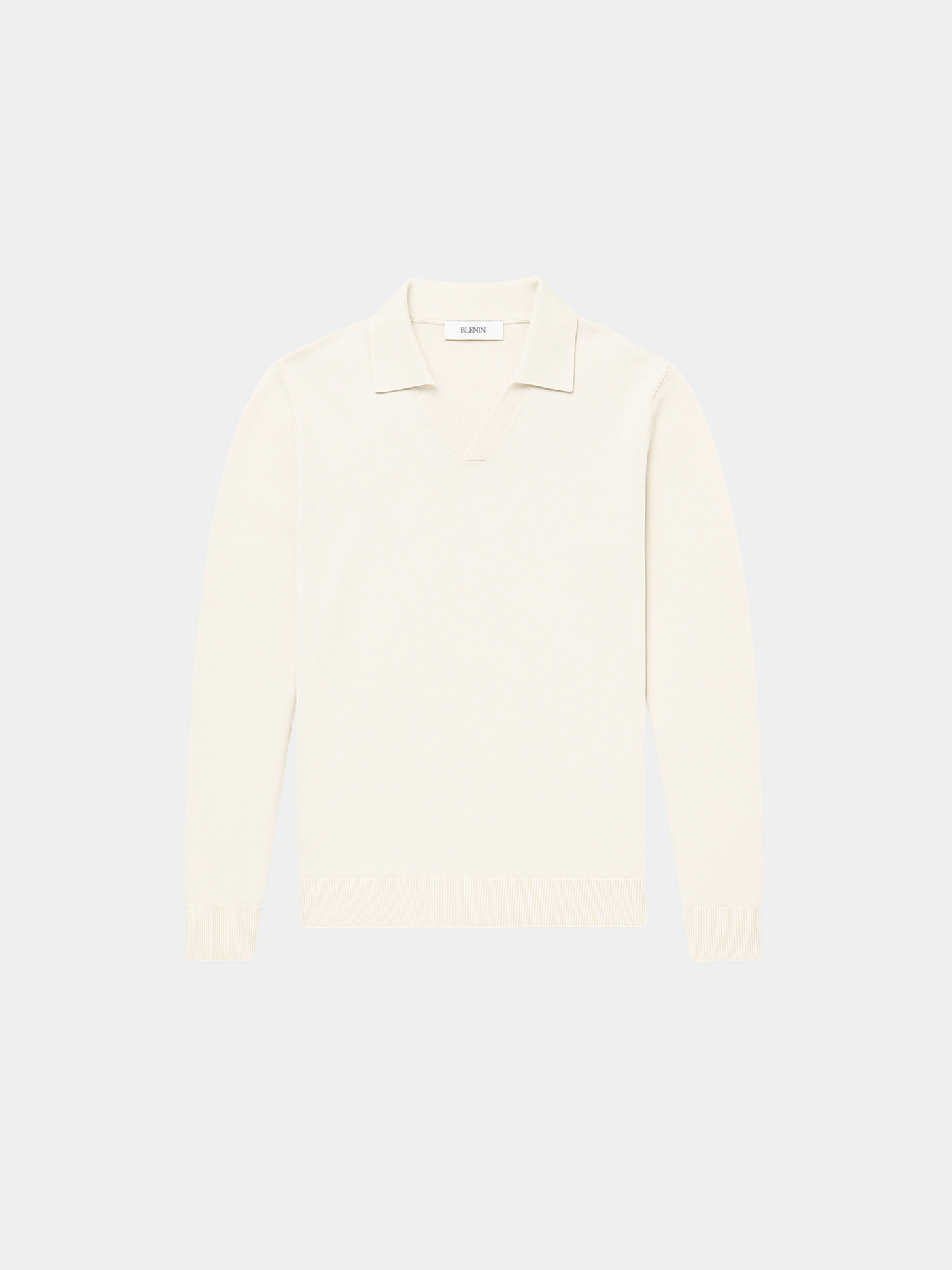 Matteo | Elegantes Langarm Poloshirt für Herren Baumwolle
