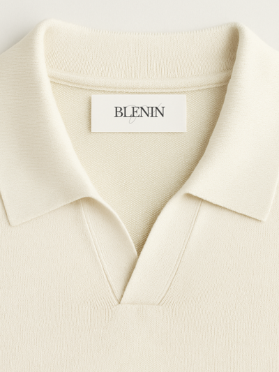 Matteo | Elegantes Langarm Poloshirt für Herren Baumwolle