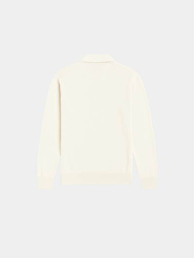 Matteo | Elegantes Langarm Poloshirt für Herren Baumwolle