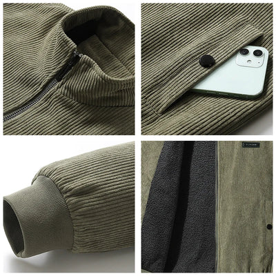 Matteo | Warme Fleecejacke für Herren Winter