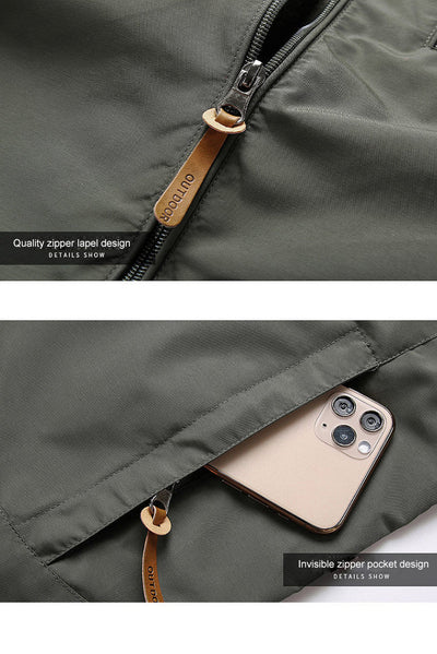 Matteo | Wind- und Wasserabweisende Herrenjacke für Outdoor